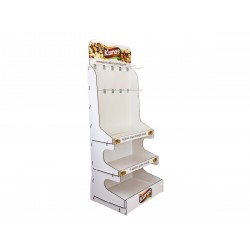 Askılı Raflı Ahşap Stand 