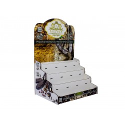 4 Katlı Kasaönü Masaüstü Ahşap Stand